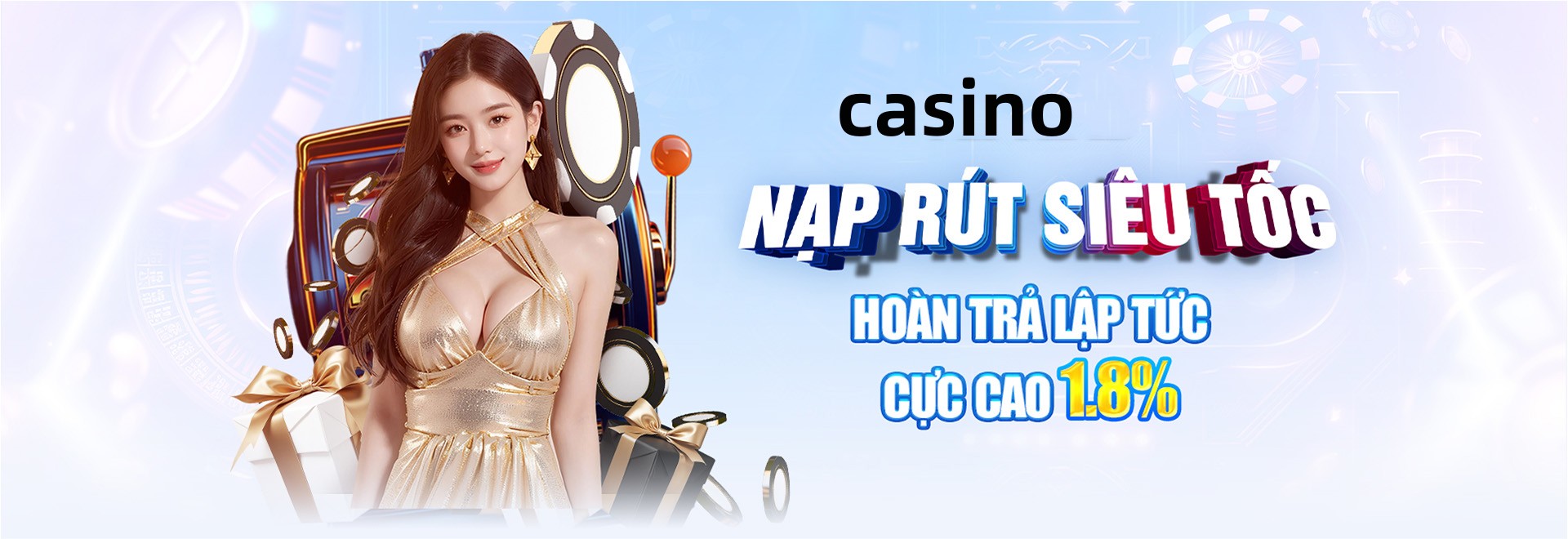 Hình ảnh quảng cáo của k8vn hiển thị nền tảng và các lợi ích
